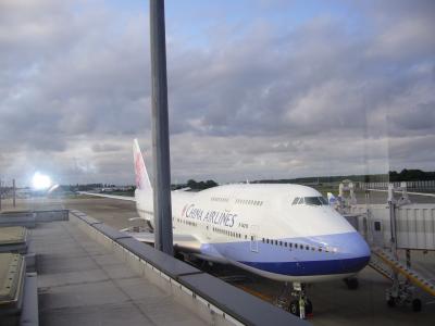 東欧旅行記：１日目　成田～台北～ウィーン　飛行機の旅
