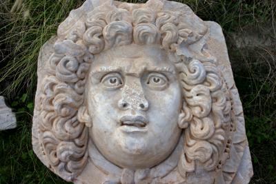  アフリカ地中海の道?レプティスマグナ遺跡?