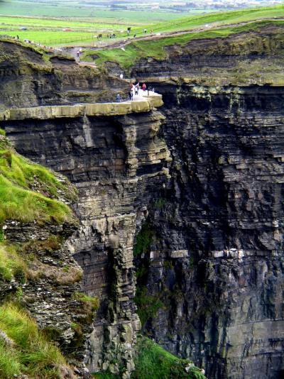 2004夏　アイルランド・スコットランド・イギリス湖水地方の旅１０（アイルランド・モハーの断崖とバレン高原編）