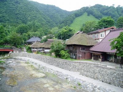 温泉でまったり湯西川