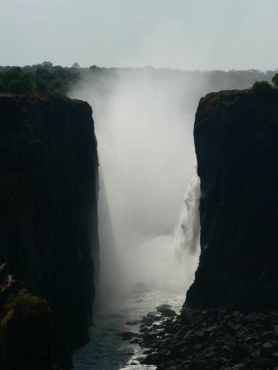 ザンビアの旅・・ザンビア側のビクトリアの滝を訪ねて