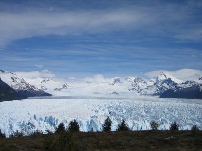 藍い氷河、カラファテ