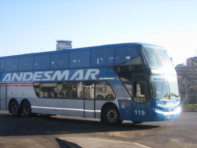 アルゼンチン内の移動にオムニバス