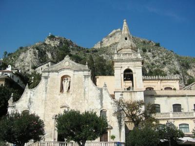 イタリア　シチリア島タオルミーナ