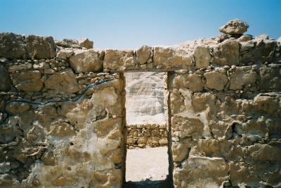1998年秋のイスラエル旅行11日間（3日目その１：マサダ要塞）
