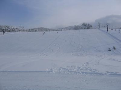 行ってきました初滑りスキージャム勝山