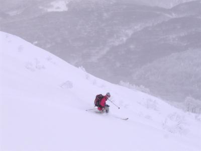 八甲田山　酸ヶ湯ツアースキー