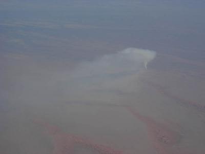 ルブアルハリ砂漠の砂嵐