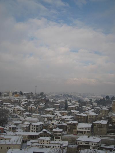 冬のサフランボル　　雪の似合う街