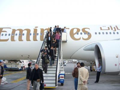 １日目　カサブランカ　　　～ムハンマド５世空港でのハプニング～