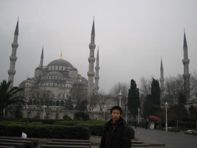 冬のイスタンブール１　スルタンアフメット