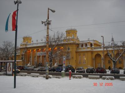 ブダペストの温泉と夜景