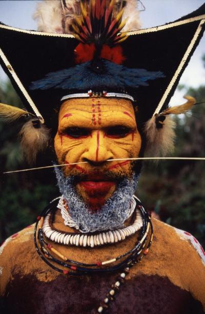 秘境の島パプア・ニューギニア島ー地球の島めぐりシンシン（民族の踊り）