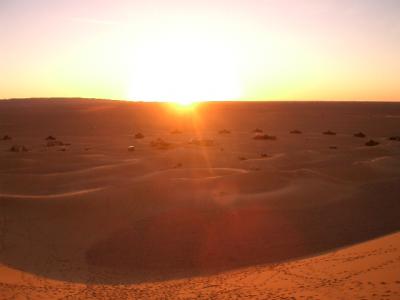 砂漠にて2006年の初日の出を見るの巻?