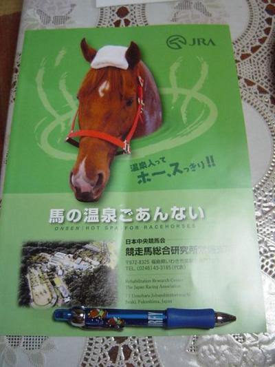 馬も人間も温泉で「ホー、スっきり」（笑）　馬の温泉＆春木屋