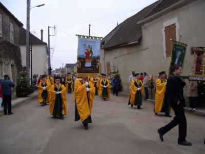 ｼｬﾌﾞﾘ地区 ｻﾝ ｳﾞｧﾝｻﾝ 大祭 - 小さな村の楽しいお祭り
