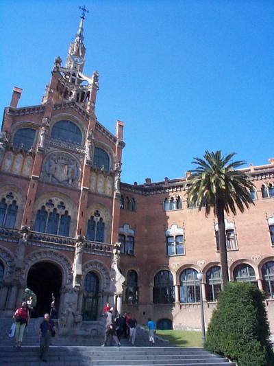 バルセロナ観光：世界遺産のサン・パウ病院（ Hospital Sant Pau ）