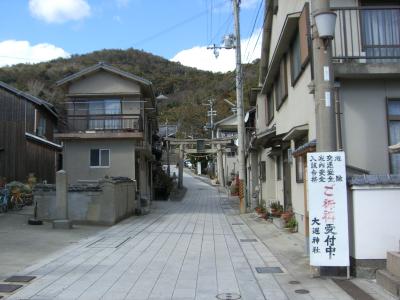 赤穂市内観光（大避神社）