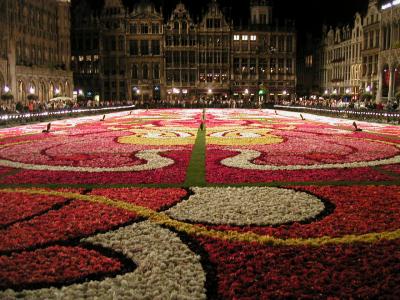 ブリュッセル「グラン・プラスのフラワーカーペット」
