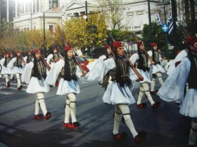 閲兵交代式にて