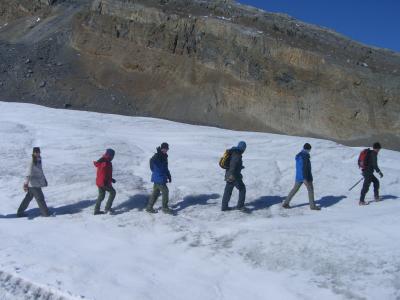 【６】バンフ国立公園の氷河