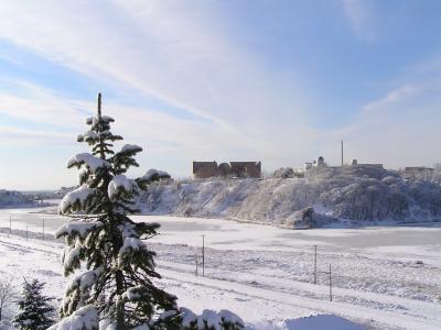 釧路。冬の情景
