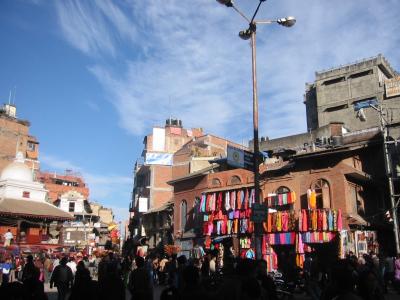 この雑多さったら・・・。すごい、カトマンズ！