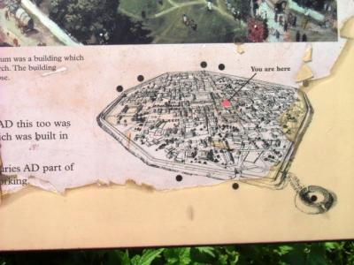 カントリー・ウォーキング-ハンプシャー州ローマの廃跡シルシェスター