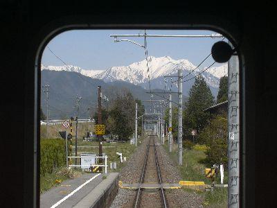5月に白馬の展望台までいってきました