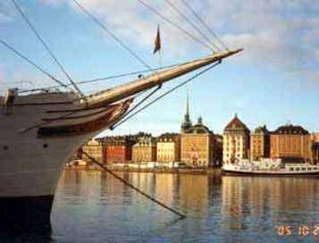 帆船のＹＨは快適だった(ストックホルム）