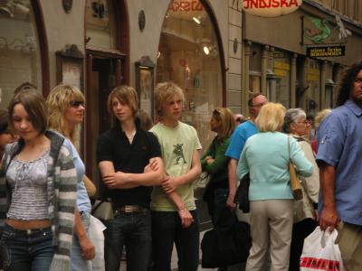 買い物旅行 in stockholm