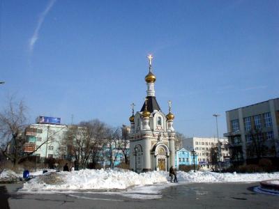 ロシア７：　西シベリア　エカテリンブルグ　「ロマンチック ミニ・チャペル」