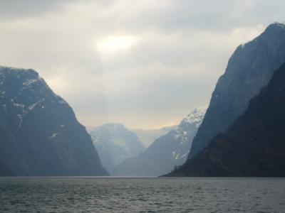 ５月のソグネフィヨルド