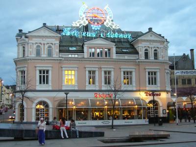 ベルゲンの街で乾杯！