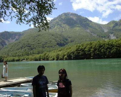 夏休みに家族で上高地