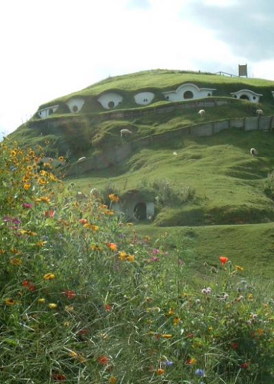 ホビットン（Hobbiton)で映画の舞台に入り込む