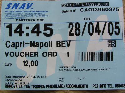 南イタリアＭＫその１（カプリ島）