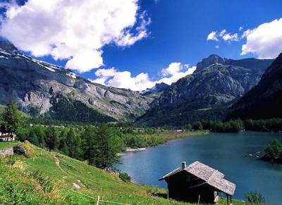 2001年スイスの旅（８）シオン（２）デルボランス湖