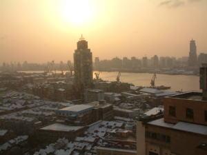 母の初海外　寒くて凍える冬の上海　小さい上海カニにしょんぼりツアー