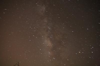 ツーソンの夜空　アリゾナ　ソノラ沙漠からの夜空