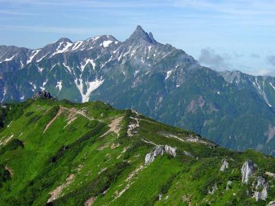 上高地より中房温泉（表銀座コース）
