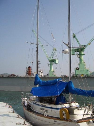 ヨット旅行記 その?尾道→山陰江崎港30時間ノンストップ航海