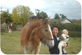 スコットランドで農作業(^o^)