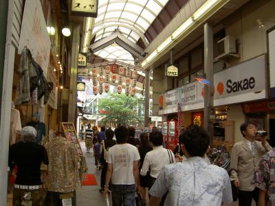 京都　京極−寺町通り−錦市場