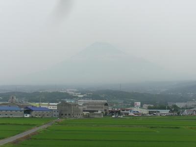 新幹線から冨士山の撮影チャレンジ