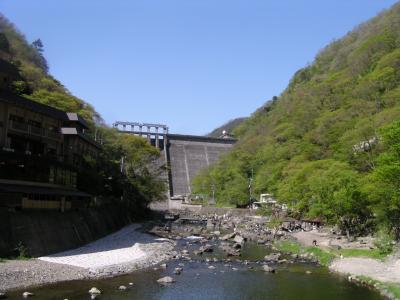 露天風呂番付　西の横綱　（湯原温泉）