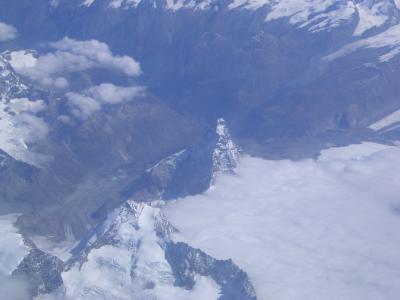北イタリア・南イタリア・シチリア島の旅 　スイスアルプス空撮　おまけ編