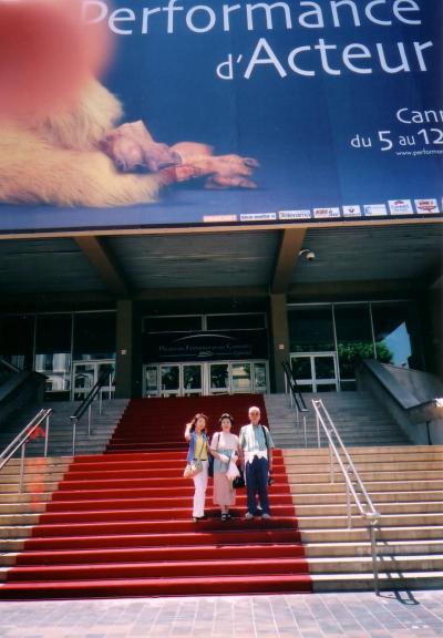 カンヌ映画祭で活気があふれる　カンヌ  Cannes