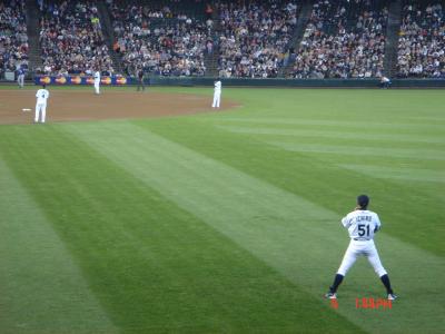 イチロー野球観戦