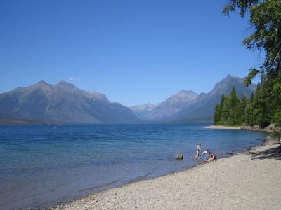 グレイシャー国立公園ドライブ−Lake McDonald 編